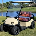 thumbnail image 2 of Aplkyhs Golf Cart Seat Cover Palm Tree Sunset Print Club Car Seat Bottom and Backrest Cushion 2-Person Seats Golf Cart Accessories Easy to Install Club Car Seat Covers Keep Seats Cool, 2 of 6