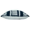 thumbnail image 4 of Ox Bay Diamond Stripe Textured Throw Pillow, 20" x 20", Blue / Ivory, 4 of 8