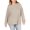 River Rock, variant on Style & Co. Womens Plus Linen Blend Striped Pullover Sweater Beige 0X