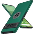 thumbnail image 1 of KOMI for Google Pixel 7 Pro Case, Slim Fit Case for Pixel 7 Pro with Invisible Ring Kickstand, [Military Grade Drop Tested] Dual Layer Shockproof Protective Phone Case for Pixel 7 Pro 6.7", Green, 1 of 5