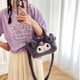 thumbnail image 4 of Bolsa de felpa Kawaii Sanrios de 5 estilos, 26cm, Kuromis My Melodies Cinnamorolls, bolsos de Anime, mochila rellena de Hello KT Kitties, 4 of 4