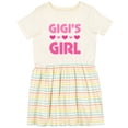 thumbnail image 3 of Inktastic Gigi Girl Granddaughter Girls Toddler Dress, 3 of 5
