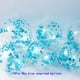 thumbnail image 1 of Globos de látex con confeti de estrella dorada, 10 piezas, 12 pulgadas, transparentes, brillantes, decoración para fiesta de nacimiento y boda, 1 of 4