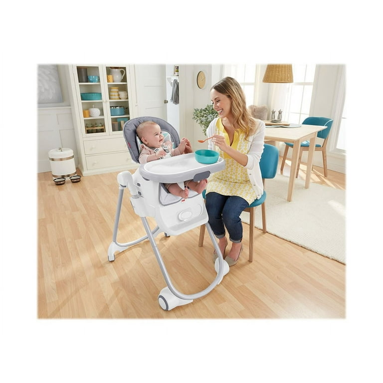 Fisher Price 4 in 1 Total Clean High chair recliner