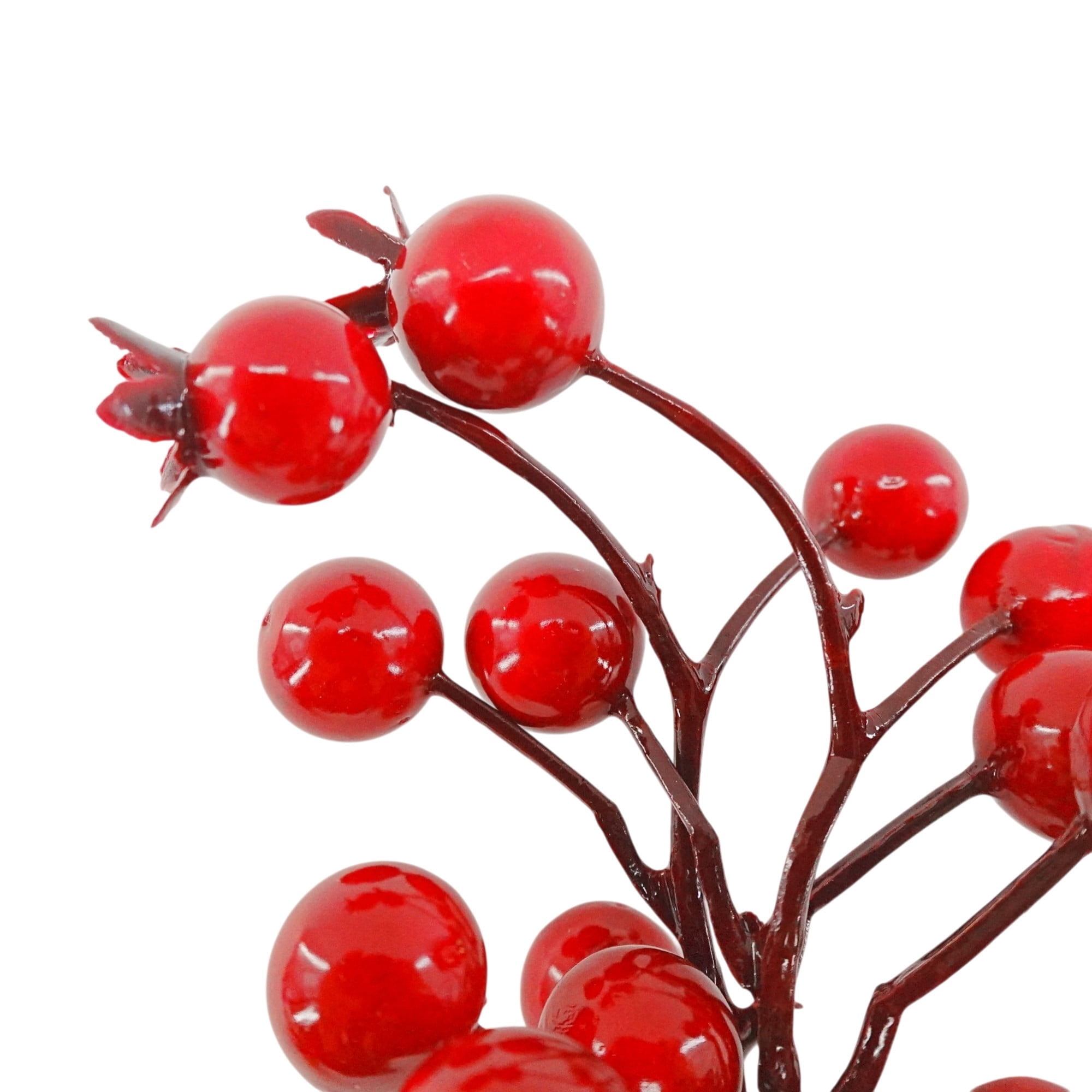 Red Berries Mini Christmas Clip Ornament, 6", by Holiday Time