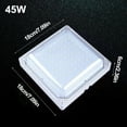 thumbnail image 2 of Lámpara Especial LED para Almacenamiento en Lámpara Tres Protecciones A Prueba Humedad (cuadrada 45 W), 2 of 9