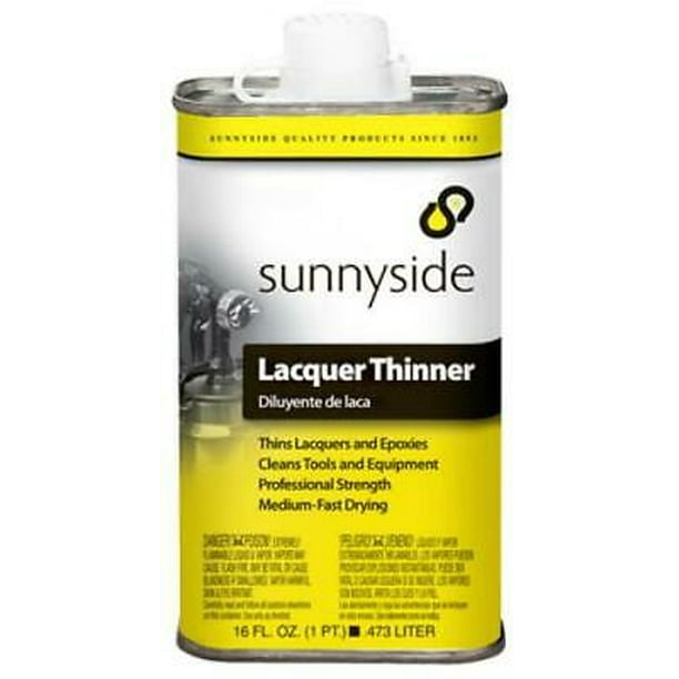 1PK PT Lacquer Thinner Metal Can 12/PK