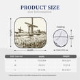 thumbnail image 3 of Cauagu Dutch Windmill Print Car Front Windshield Sun Shade,Foldable Anti-UV Car Sunshade for Front Window for Most Vehicles-Large, 3 of 6