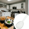 thumbnail image 6 of Kitchen Stainless Steel Strainer - Coarse Mesh Skimmer Spoon Ladle With Long Handle - Reinforced Spoons For Cooking and Frying,Multi functional Filter, 6 of 10