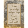thumbnail image 2 of Haynes, Smith 25x32 Gold Ornate Wood Framed with Double Matting Museum Art Print Titled - Busy Living, 2 of 4