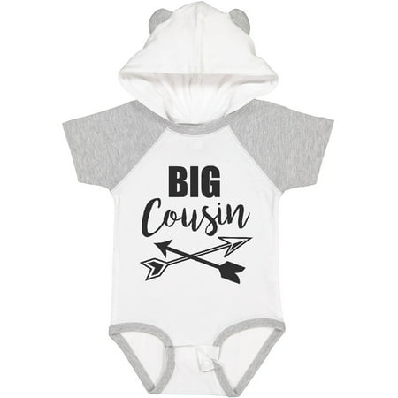 

Inktastic Big Cousin with Arrows Gift Baby Boy or Baby Girl Bodysuit