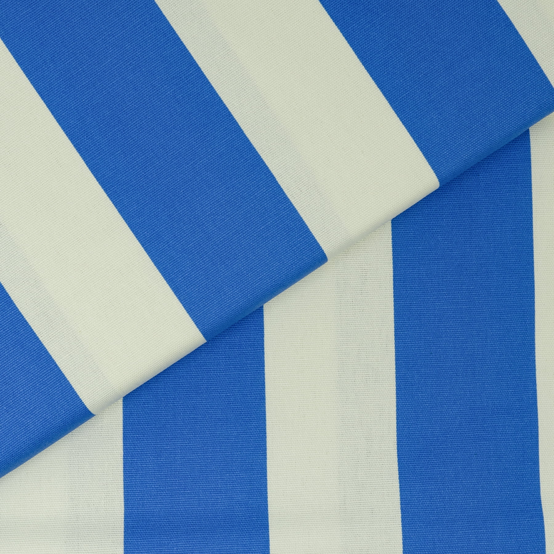 Waverly Inspirations 8 yd By the Bolt 100% Cotton Fabric, Striped, Provence Blue, 45" Wide for Quilting & Sewing