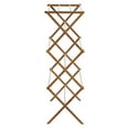 thumbnail image 4 of Household Essentials Bamboo Folding Clothes Drying Rack, Upscale Laundry Rack with 11 Coated Dowels, Environmentally Friendly, Stable Frame, Shelf for Drying Flat, 4 of 8