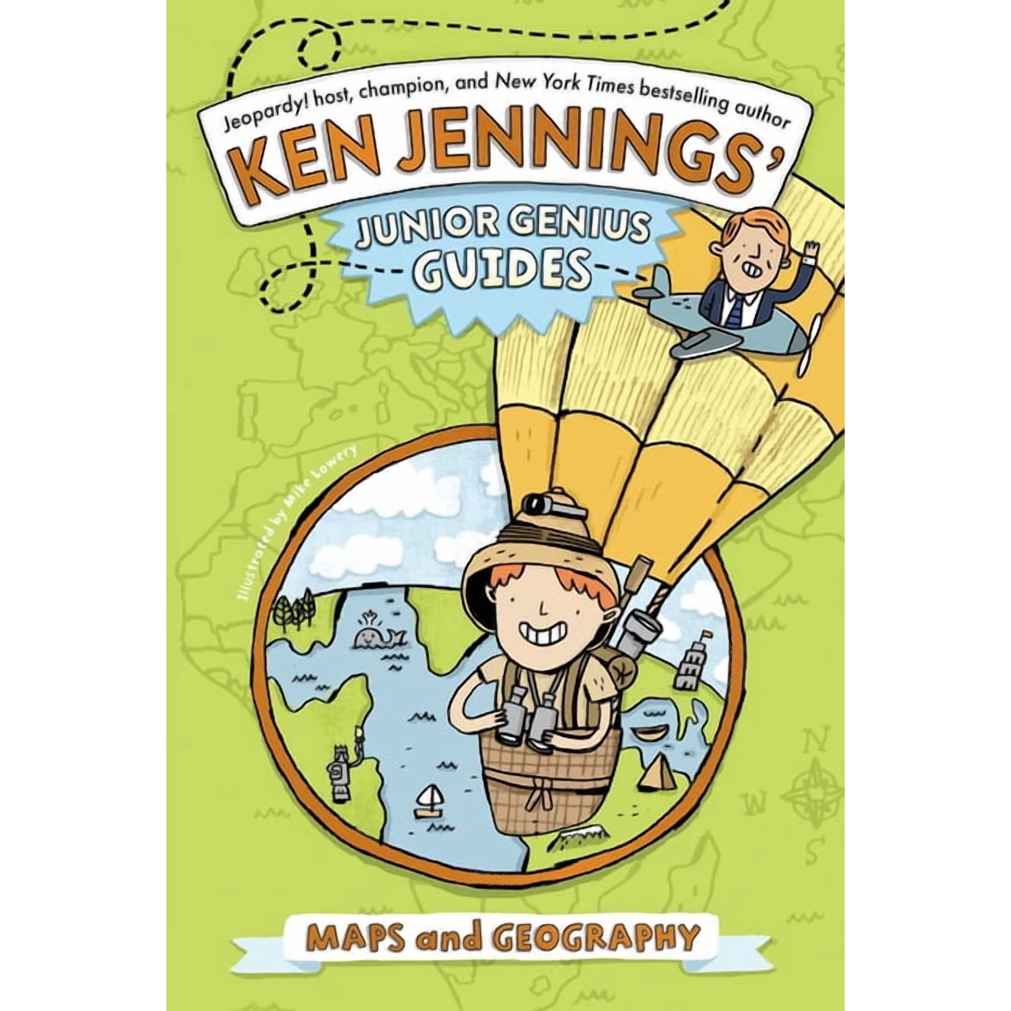Ken Jennings Junior Genius Guides Maps and Geography (Paperback)