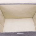 thumbnail image 1 of POINTERTECK 3X Boîtes de Rangement Pliables en Tissu de Coton et Lin avec Couvercles et Poignées, 1 of 8