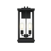 Elegant Lighting Theodore 9" Outdoor Wall Sconce in Black