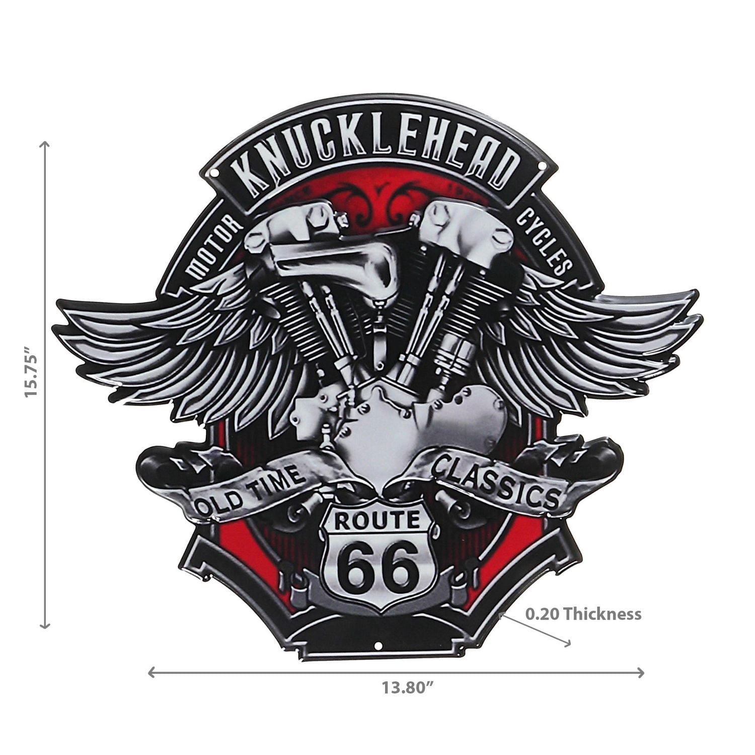 IH Casa Decor En Relief En Métal En Métal