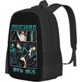 thumbnail image 3 of Muichiro Tokito Backpack,3d Print Laptop Backpack Lightweight Casual Daypack Bookbag Multi-Function Travel Backpack 16.5 In, 3 of 5