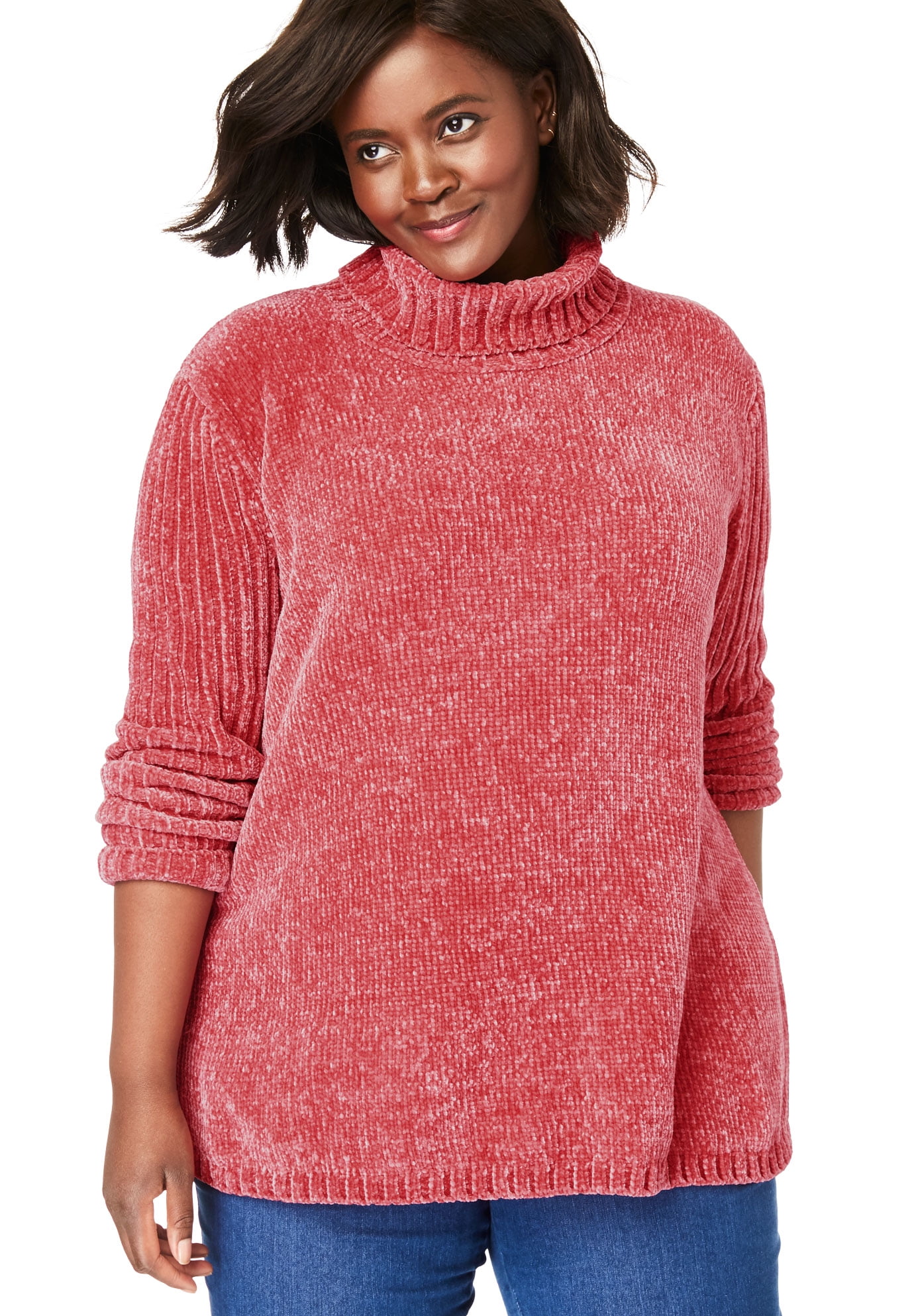 plus size chenille sweater