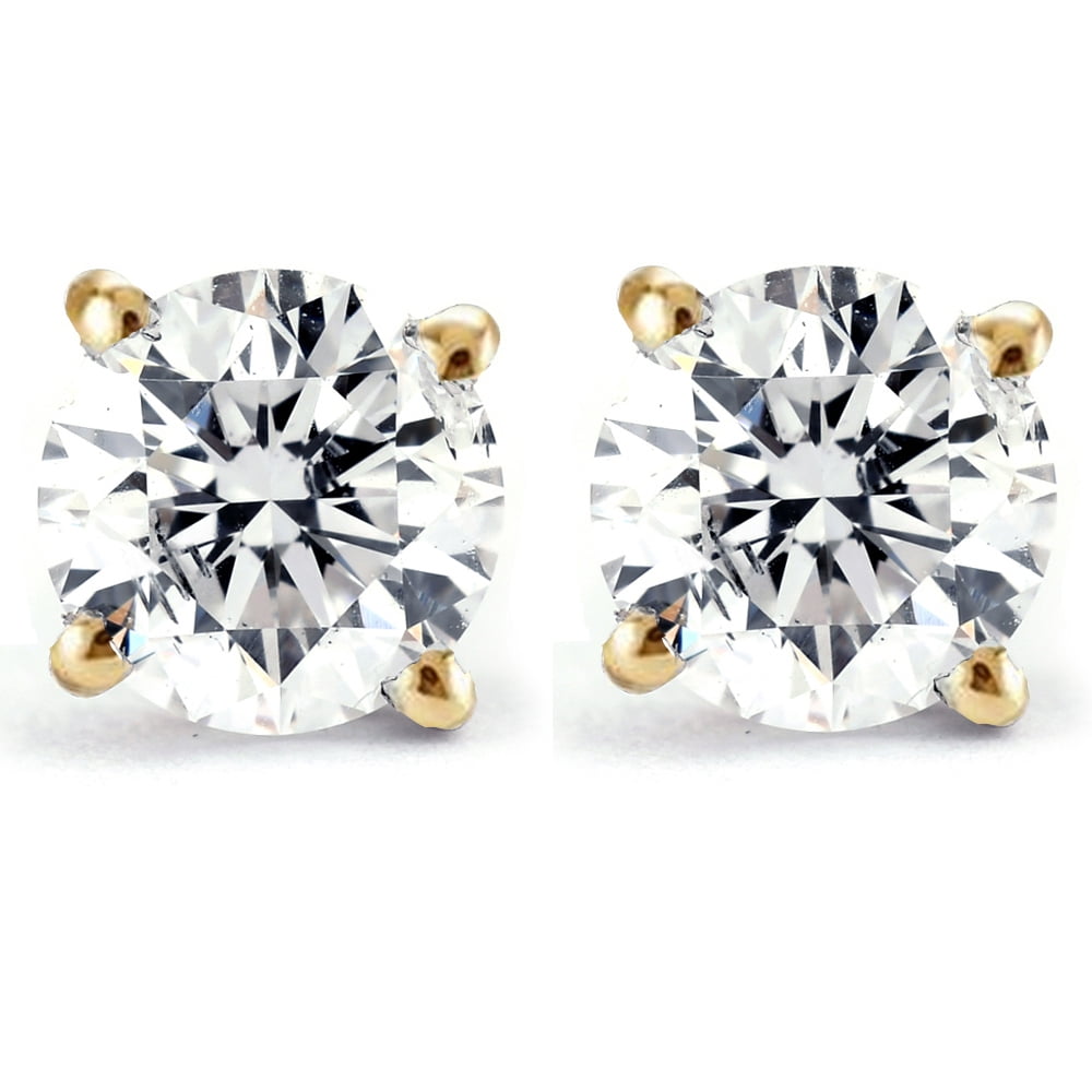 Genuine Diamond Studs in 14K Gold Nigeria Ubuy