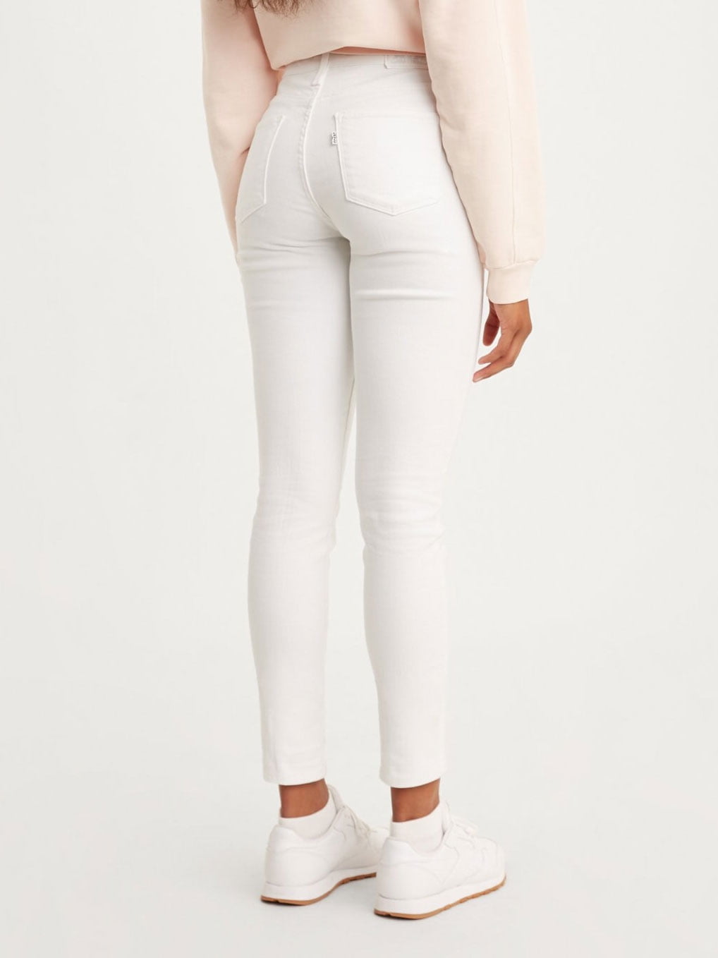 Levi's 721 white jeans deals