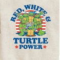 thumbnail image 3 of Teenage Mutant Ninja Turtles - Red White Turtle Power - Youth Crewneck Fleece Sweatshirt, 3 of 5