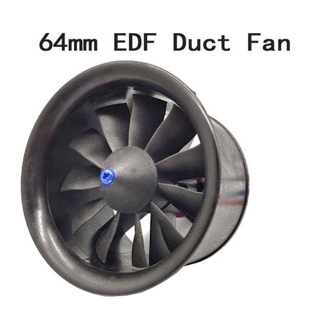 3900KV 3500KV Ventilador de conducto de motor sin escobillas 50A ESC EDF Unidad de ventilador de conducto para avión RC JShteea libre de BPA