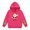 Hot Pink, variant on UACY Kids Girls Christmas Santa Claus Graphic Hoodie Fleece Lined Long Sleeve Hooded Funny Preppy Sweatshirt Fall Winter Pullover Tops (Green, 7-8 Years)