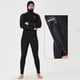 thumbnail image 2 of Greeniant Traje de baño con capucha de 5MM, traje de baño elástico cómodo transpirable de manga larga, conjunto de esnórquel, mono para Deportes acuáticos Negro XXL, 2 of 6