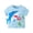 Sky Blue#9527, variant on Toddler Boys Short Sleeve T-Shirts Crew Neck Cartoon Shark Graphic Tee Tops for Boy Soft Dailywear