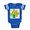 Royal Blue, variant on CafePress - Butterfly 3 - Cute Infant Baby Football Bodysuit