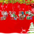 thumbnail image 3 of Colgantes De Árbol De Navidad Adornos Colgantes De Muñeco De Nieve Para Decoración De Fiesta De Navidad 4 Piezas Serendint HA037666-00, 3 of 6