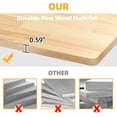 thumbnail image 4 of Cat Wall Shelves and Perches for Wall, Solid Wood Wall Mounted Cat Furniture, Set of 9 Cat Climbing Shelves with Moon Cat Wall House, Cat Wall Steps, Ladder, Scratching Post, Cat Hammock, 4 of 7