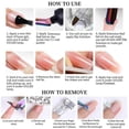 thumbnail image 3 of Fankiway Poly Extension Gel Nail Kit, 2 Colors Clear Glitter Sequins Poly Extension Gel, All-in-One French Kit with Slip Solution Builder Enhancement Starter, 3 of 4