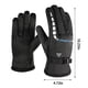 thumbnail image 4 of Fiudx Guantes de Esquí, Compatibles con Pantallas Táctiles, Cálidos y Resistentes Al Invierno, Impermeables y Transpirables, Ideales para Actividades Al Aire Libre, Esquí, Motociclismo y Senderismo., 4 of 7