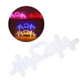 thumbnail image 4 of Letrero De Neón Con Latido Del Corazón, Lámpara Led Romántica Con Logo De Amor, Ip43, Luz Nocturna De Neón Acrílica Resistente Al Agua, Carga Usb, Decoración De Latido Del Corazón De Neón Moyic HA013173-00, 4 of 7