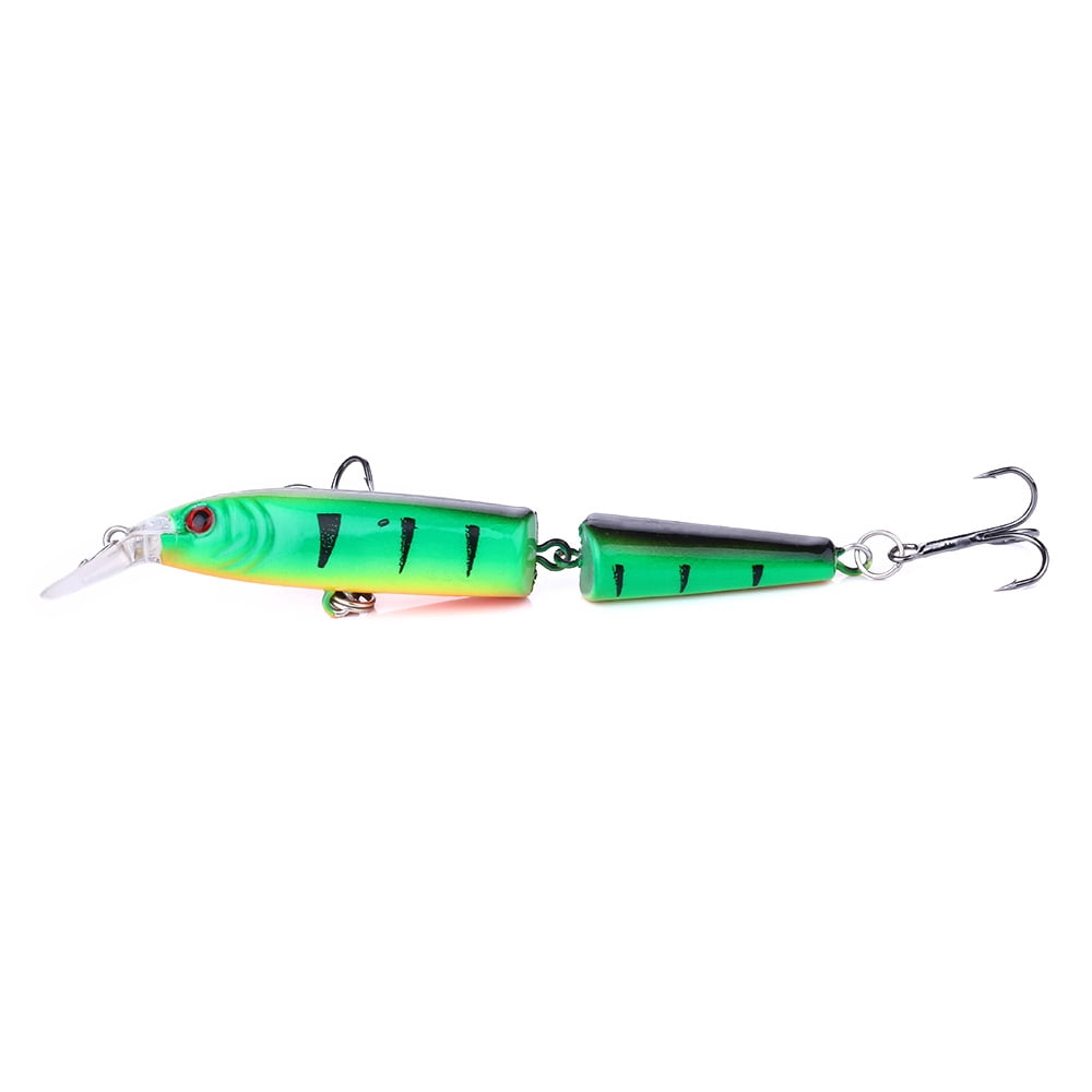 HENGJIA Fishing Lures Multi Jointed Fish Fishing Kits Slow Sinking Lifelike Swimbait Freshwater and Saltwater for Trout Bass Lures,5pcs