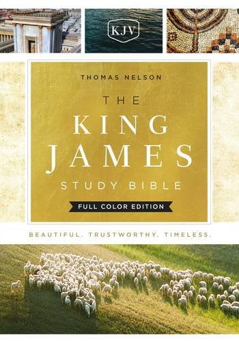 The King James Study Bible, Hardcover, Full-Color Edition, (Hardcover)