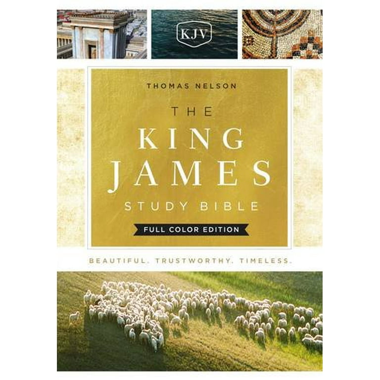 The King James Study Bible フルカラー版　聖書　英語 The King James Study Bible, Hardcover, Full-Color Edition