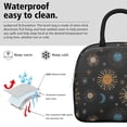 thumbnail image 3 of Lunch Bag Lunch Box for Women Reusable Insulated Lunch Bags,Water-Resistant Sun and Moon Pattern Cooler Lunch Tote Bag, Large Capacity for Work Travel Picnic, 3 of 6