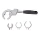 thumbnail image 2 of Llave Inglesa de Baña, Construcción de Dientes Redondoado Conveniente Ergonómica Múltiple Llave de Ajuste Ajusticable Agarre Para El Hogar para El Trabajo de, 2 of 7