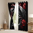 thumbnail image 3 of Castle Fairy Magical Dragon Black Out Curtains,Gothic Curtains Pack of 2 (42x63 Each), 3 of 6