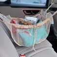 thumbnail image 4 of Bolsa de almacenamiento para acampar y hacer senderismo al aire libre, bolsa de almacenamiento de malla para asiento trasero de automóvil, organizador de bolsos de gran capacidad portátil, bolsa de al, 4 of 9