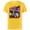 Yellow, variant on Star Wars Droids: The Adventures of R2-D2 and C-3PO Retro - Short Sleeve Cotton T-Shirt for Adults - Customized-Black