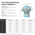 thumbnail image 7 of Sigee World Travel Print Men's Shirts Casual Button Down Short Sleeve Summer Beach Shirt Hawaiian Vacation Shirts Tee Shirt-Medium, 7 of 7