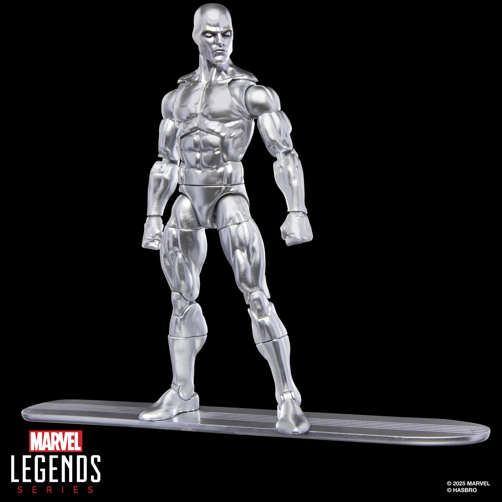 Marvel Legends Series, figurine Surfer d'argent des bandes dessinées Fantastic Four
