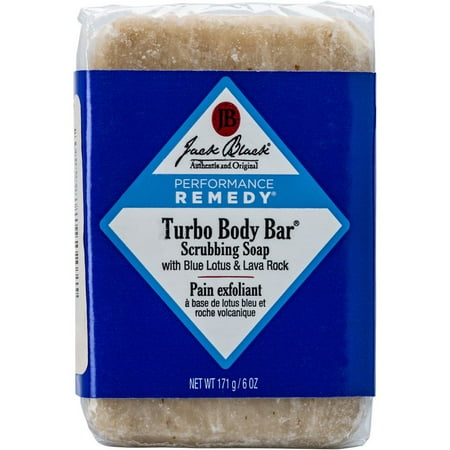 Jack Black Turbo Body Bar Scrubbing Soap, 6 Oz