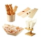 thumbnail image 3 of Barco de cuero de madera desechable Barco de papel de madera Caja de cocina Vajilla Caja de sushi Plato de bocadillo de madera Pastel de letras de agua Plato en forma de barco, 3 of 3