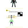 thumbnail image 5 of JM Figura de Spiderman de Anime, Avión de inducción colgante, Spiderman volador, Iron Man, Hulk, Avión de Control remoto, juguete para chico, regalo de cumpleaños JM Anime JM, 5 of 5