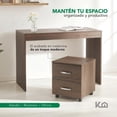 thumbnail image 4 of Set Escritorio, Librero y Archivero de Madera Kingshouse Moderno Multifuncional Muebles Organizador beige, 4 of 7